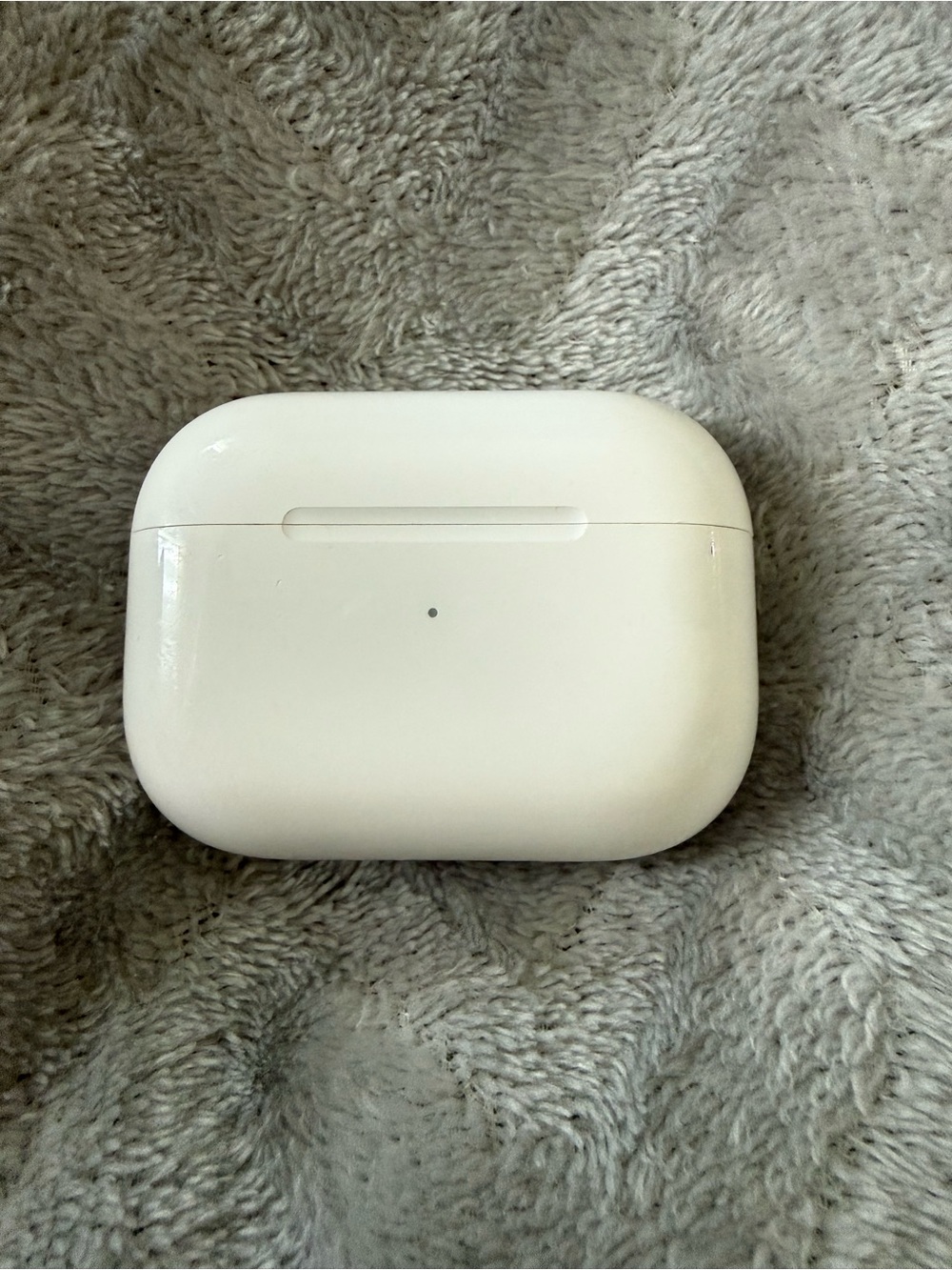 Apple White Earbuds Charging Case